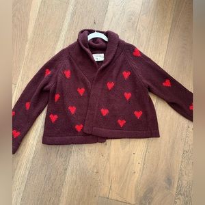 The Great Heart Lodge Cardigan Sweater in Zinfandel Size 3